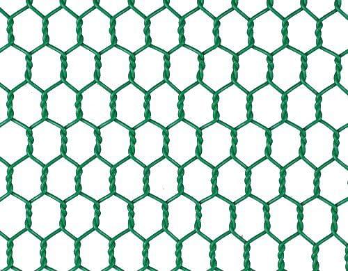 PVC Green Wire Netting 1000mm X 50mm 10m