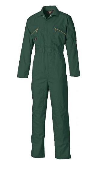 Dickies WD4839 Redhawk Boilersuit with Zip Front Lincoln Green