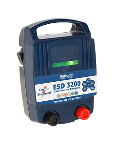Rutland ESD 3200 Dual-Powered Electric Fencing Energiser