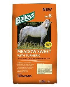 Baileys No.8 Meadow Sweet With Tumeric Horse Feed 15kg