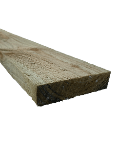 Sawn Timber Board Treated Green 100mm (W) x 22mm (D) x 3.6m (L)
