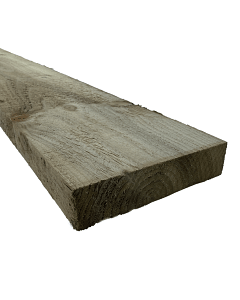 Sawn Timber Board Treated Green 200mm (W) x 47mm (D) x 3.6m (L)