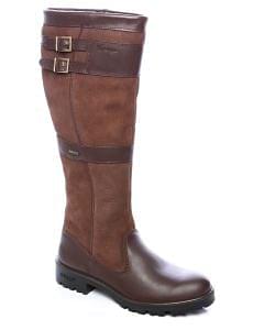 Dubarry Ladies Longford Country Boots Walnut