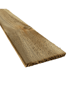 Feather Edge Timber Board Treated Green 125mm (W) x 1.5m (L)