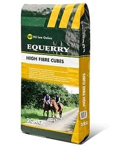 Equerry High Fibre Cubes Horse Feed 20kg