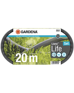 Gardena Liano™ Life Textile Hose Set 13mm/20m (18450-20)