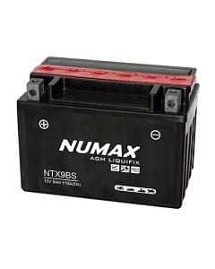 Numax AGM Liquifix Lead Acid Rechargeable Motorcycle Battery 12V 8Ah (YTX9-BS)