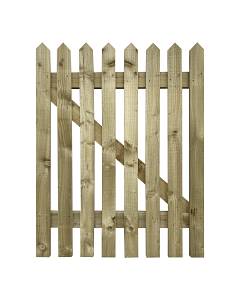 Palisade Gate Simple Treated Green 0.9m (W) x 1.2m (H)