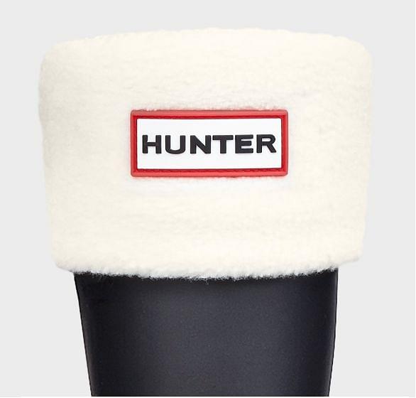 Hunter Kids Welly Sock Cream