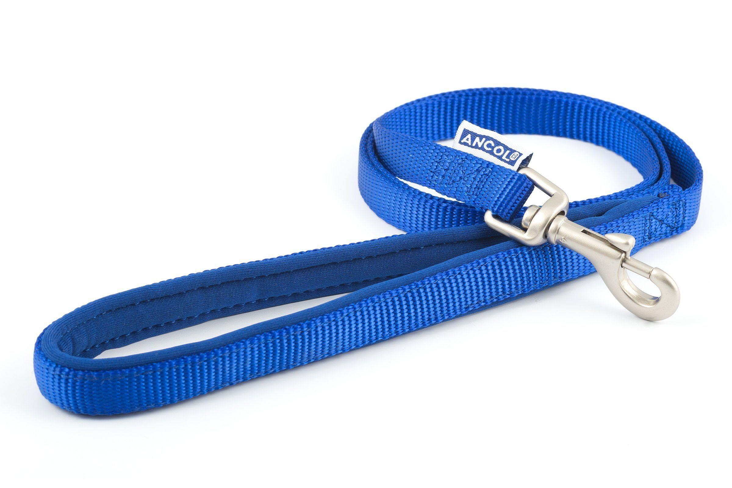 Ancol Heritage Nylon 1m Dog Lead Blue | Buy Online