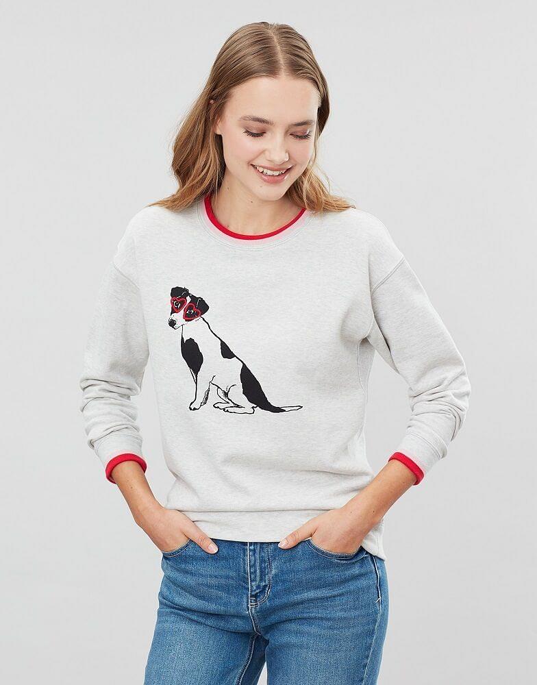 Joules presley slim online fit sweatshirt