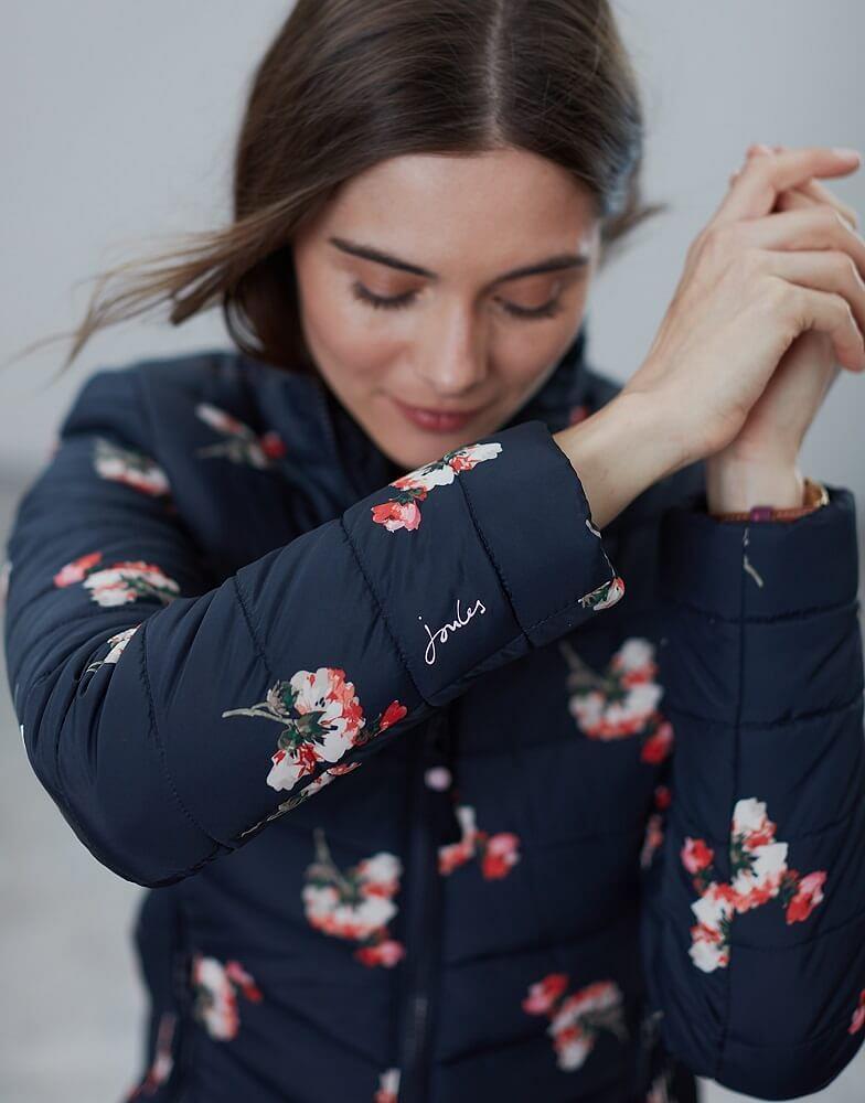 Joules harrogate padded hot sale jacket marine navy