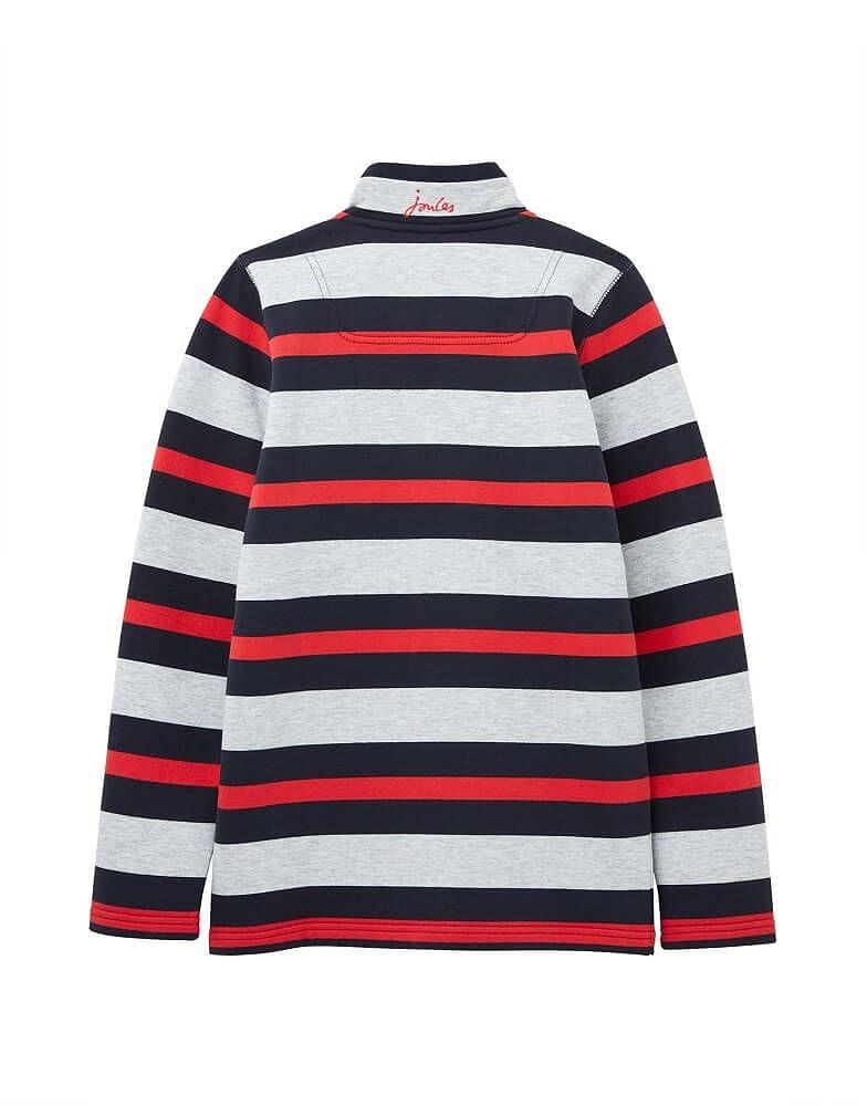 Joules Kids Boys Dale Half Zip Overhead Sweatshirt Chelford