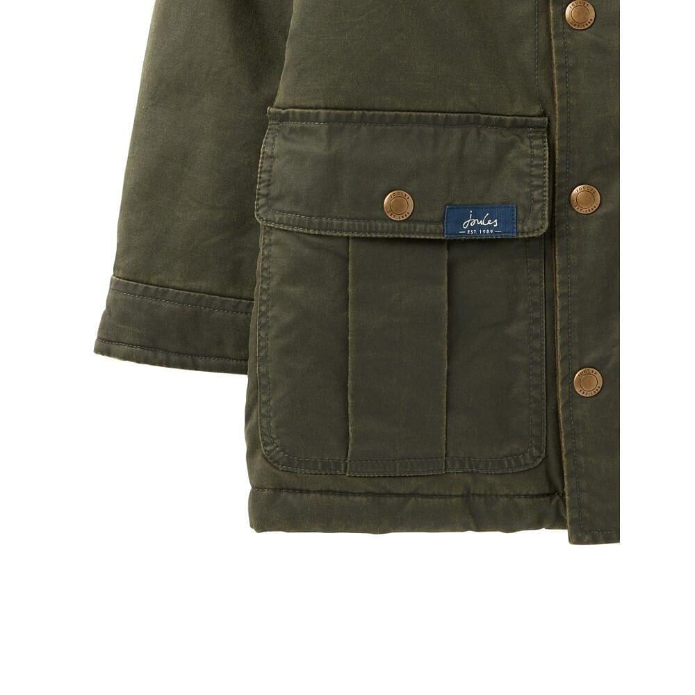 Joules faux wax jacket hotsell
