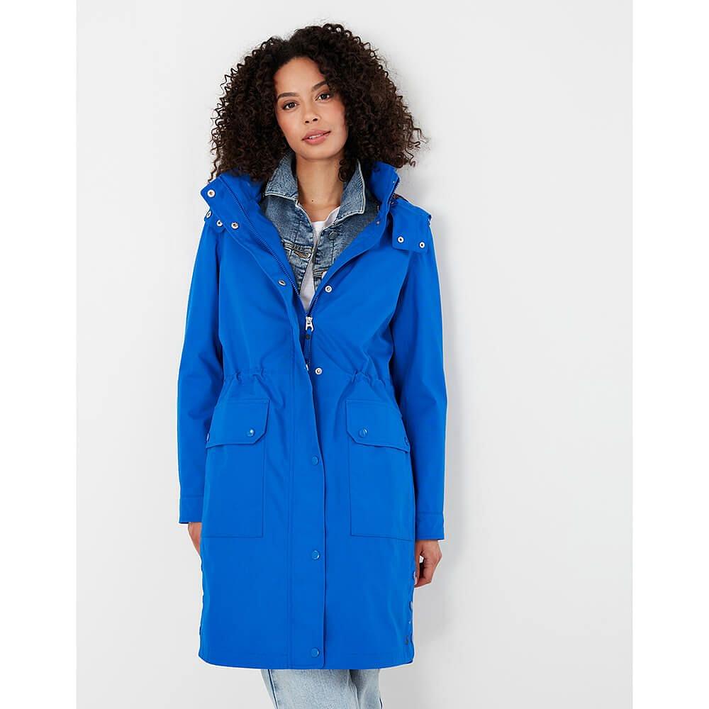 Joules Ladies Loxley Longline Waterproof Jacket | Buy Online