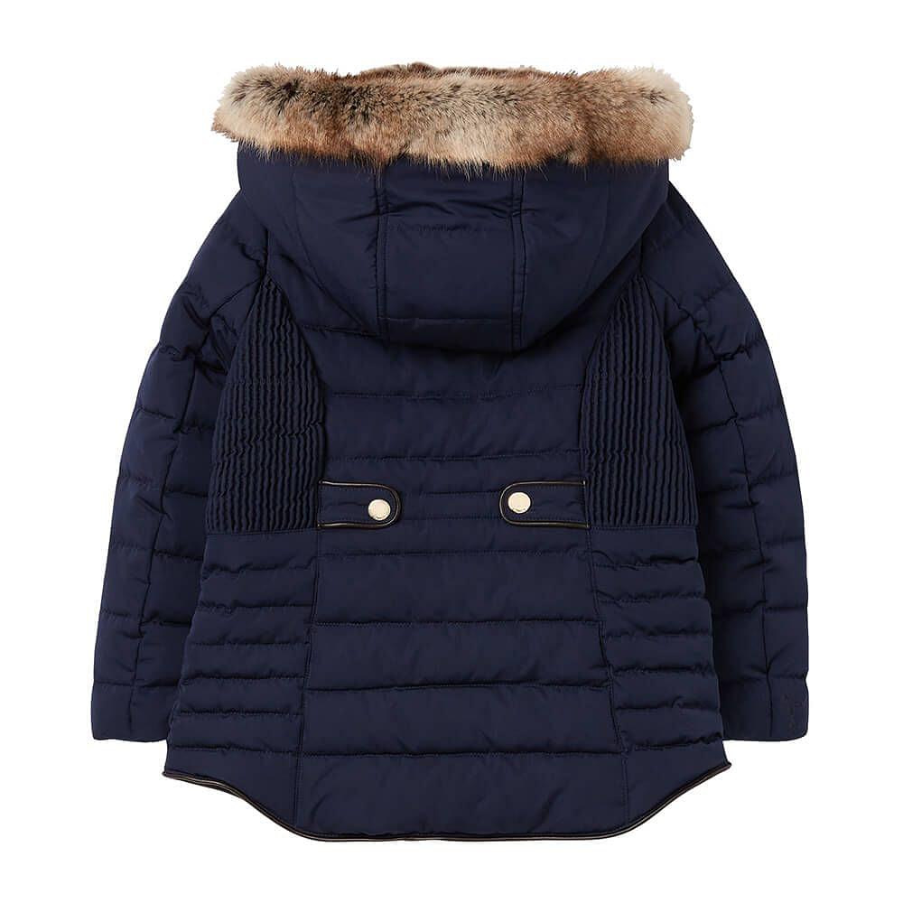 Joules girls quilted coat clearance