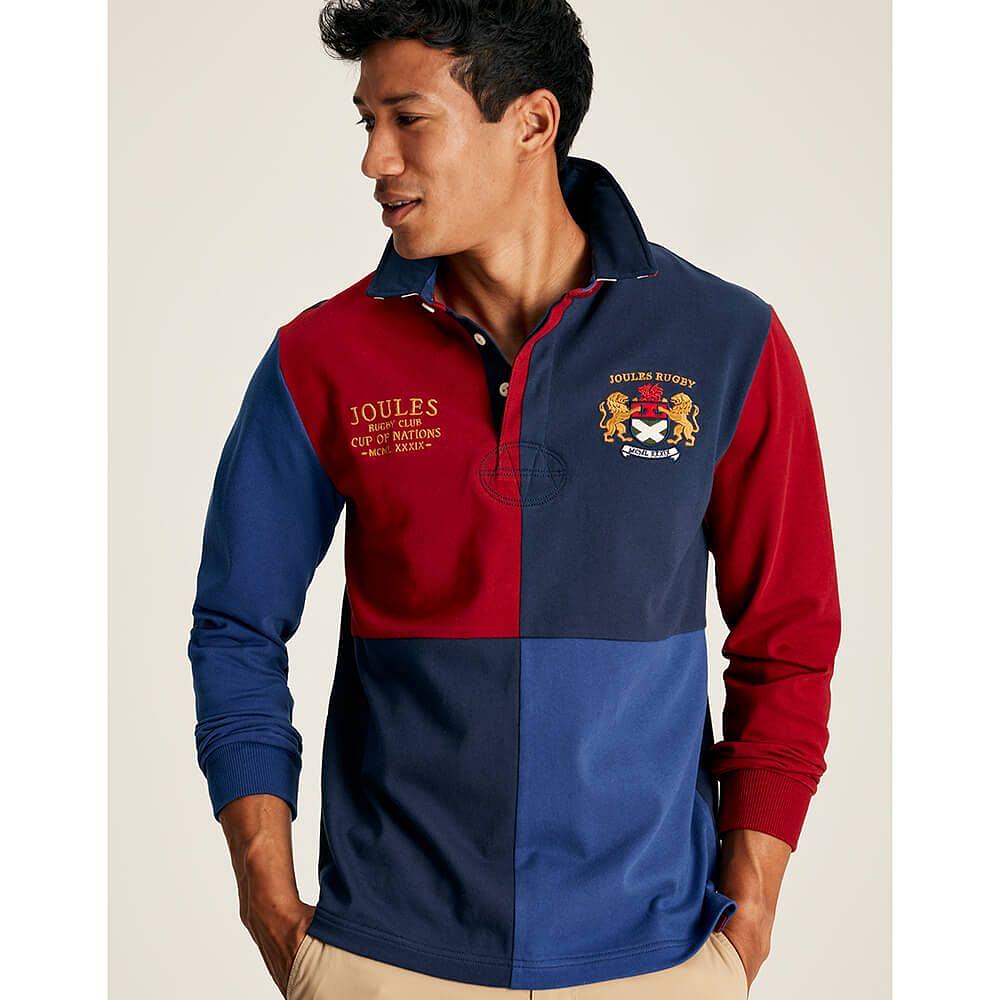 Mens fleece rugby best sale shirts
