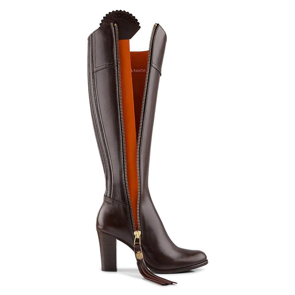 Women's valencia new arrivals block heel boot