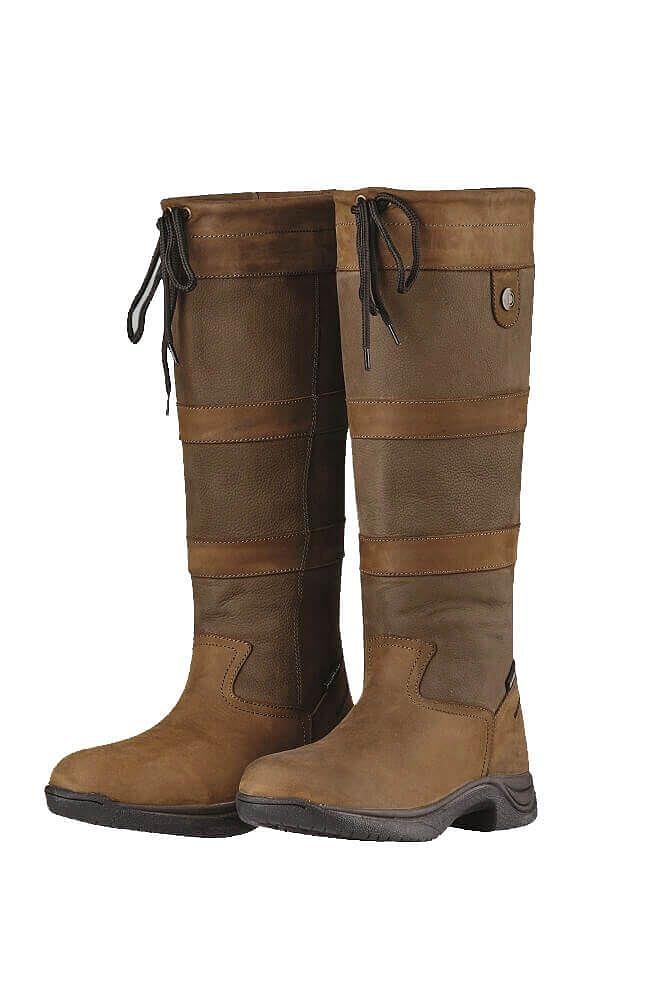 Dublin Ladies River Boots Iii Country Boots Dark Brown 