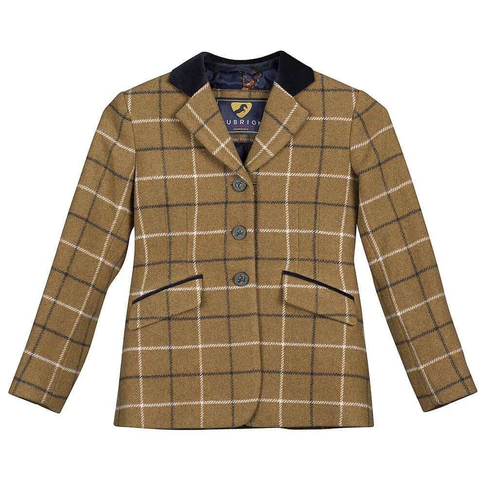 Childs tweed show jacket size 22 top