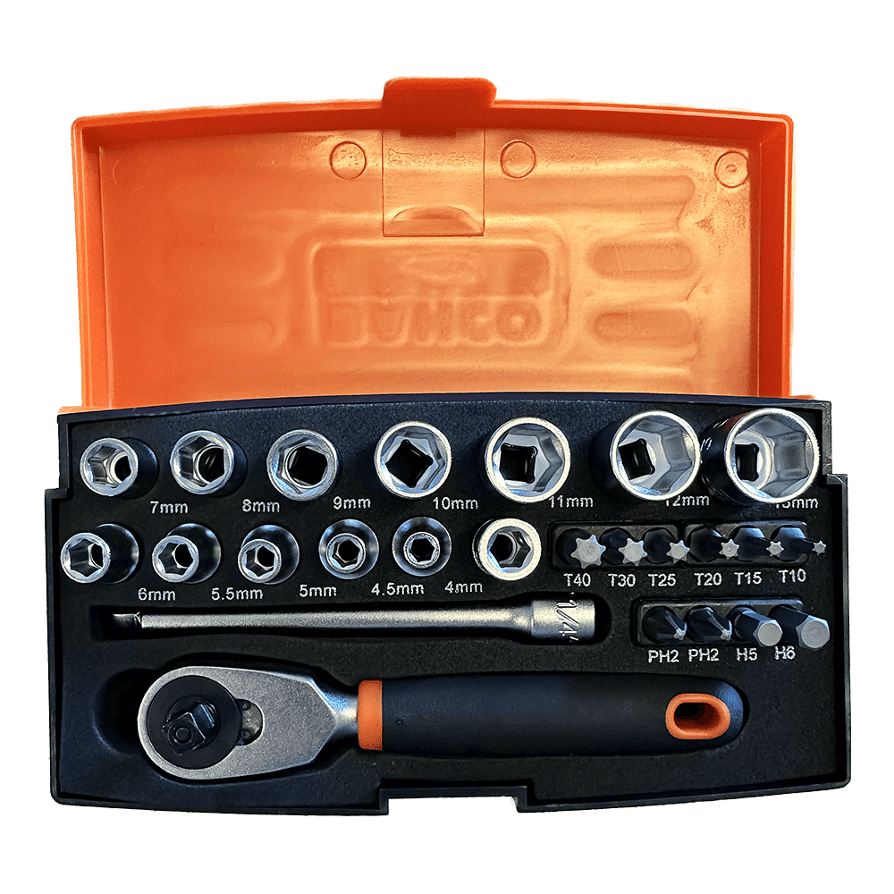 Bahco 25 deals piece socket set