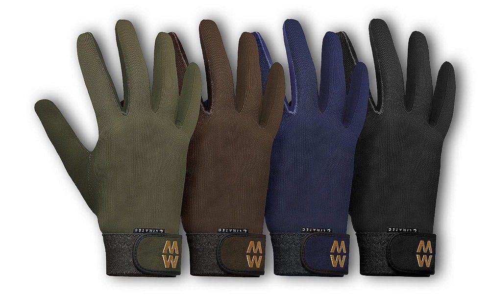 MacWet Climatec Long Cuff Outdoor Sport Gloves Blue 