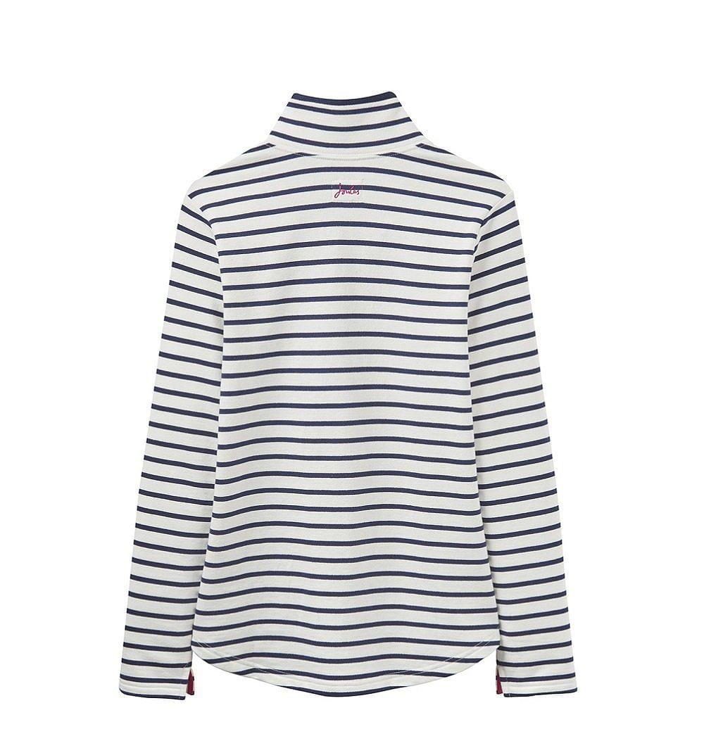 Joules fairdale sweatshirt navy stripe hot sale