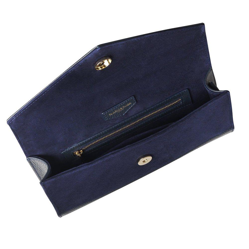 Fairfax and Favor Ladies Foxley Clutch Bag Navy - Chelford Farm Supplies