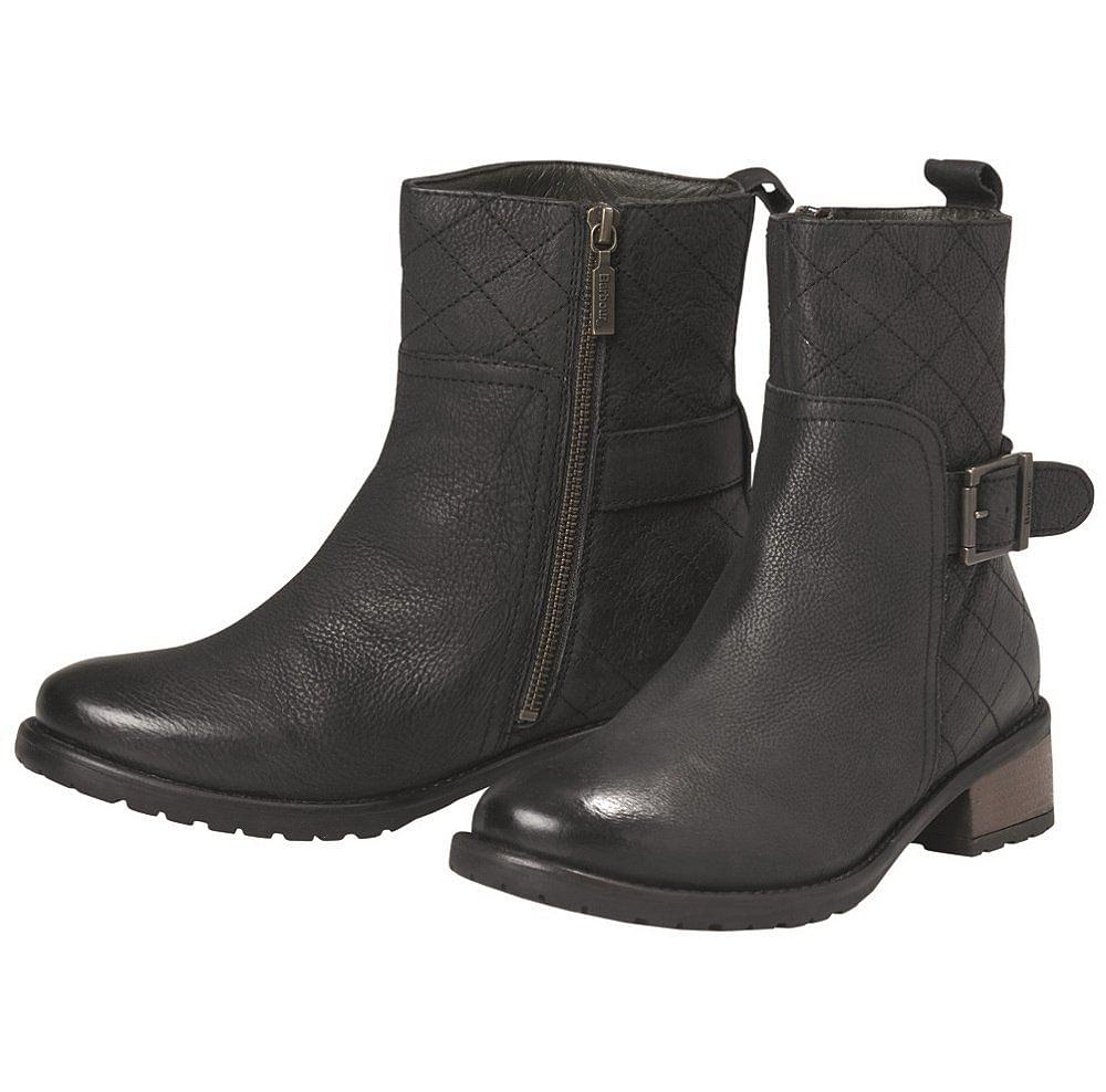 Black barbour boots store womens