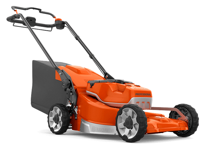 Commercial battery clearance mower