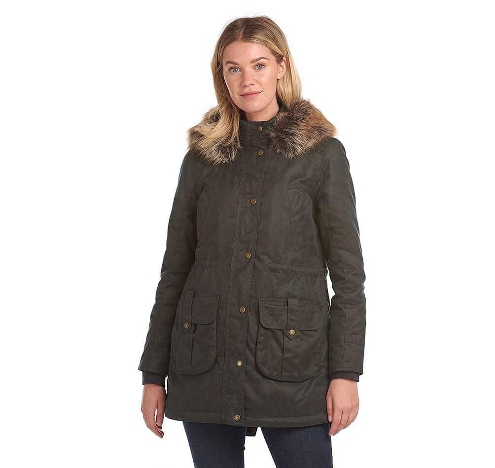 barbour homeswood waxed cotton jacket