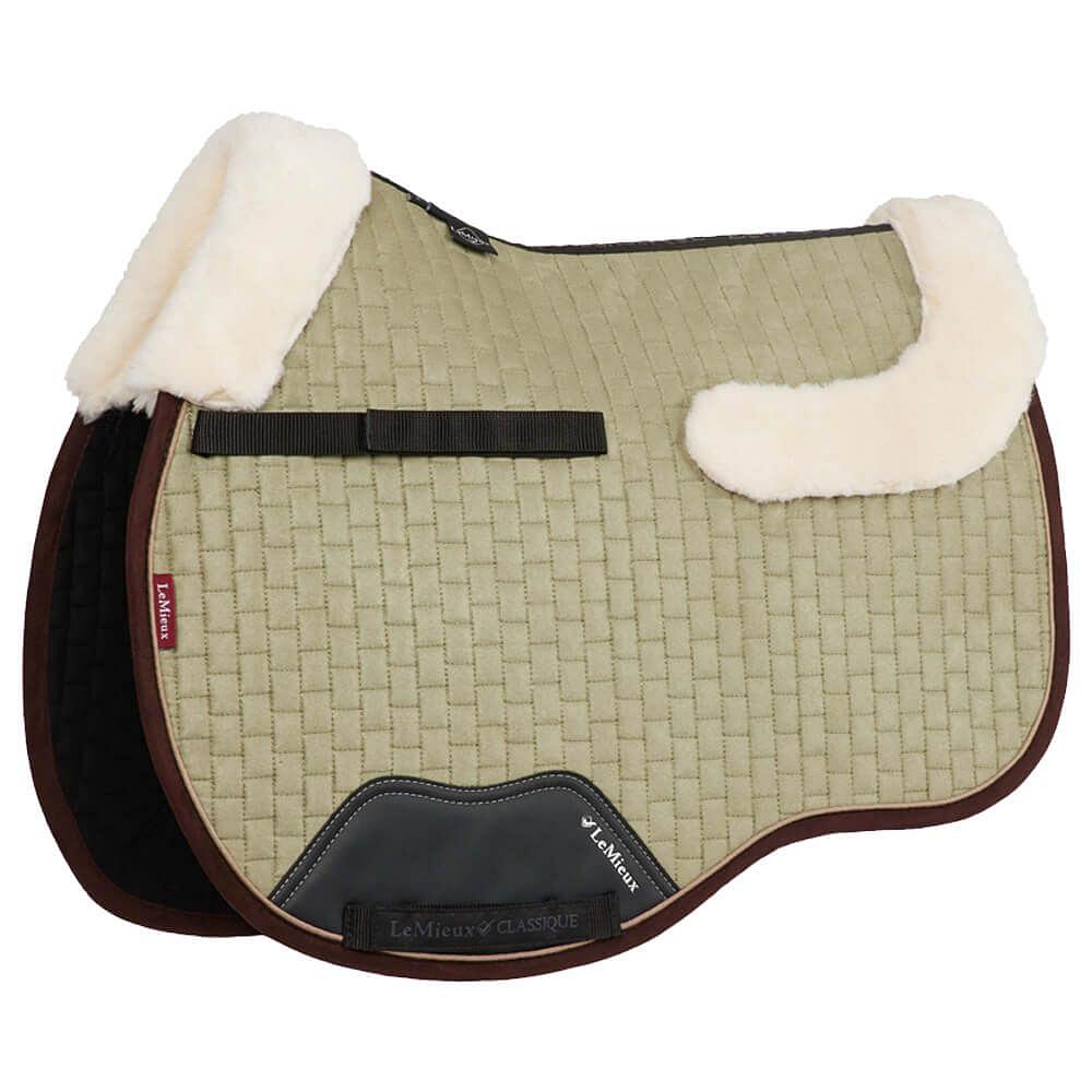 Lemieux Merino Suede Gp Saddle Pad Chelford Farm Supplies