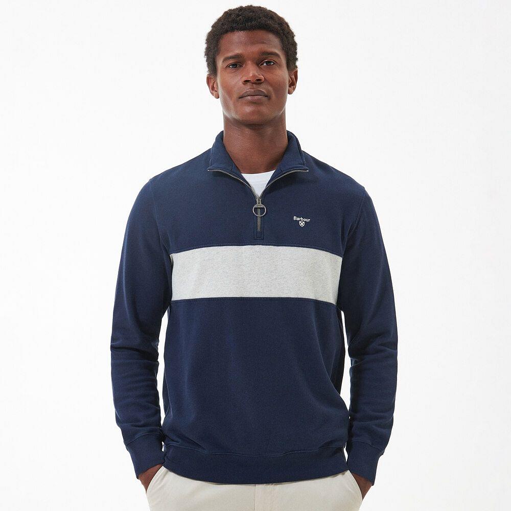 Barbour Mens Bromfield Half Zip Jumper