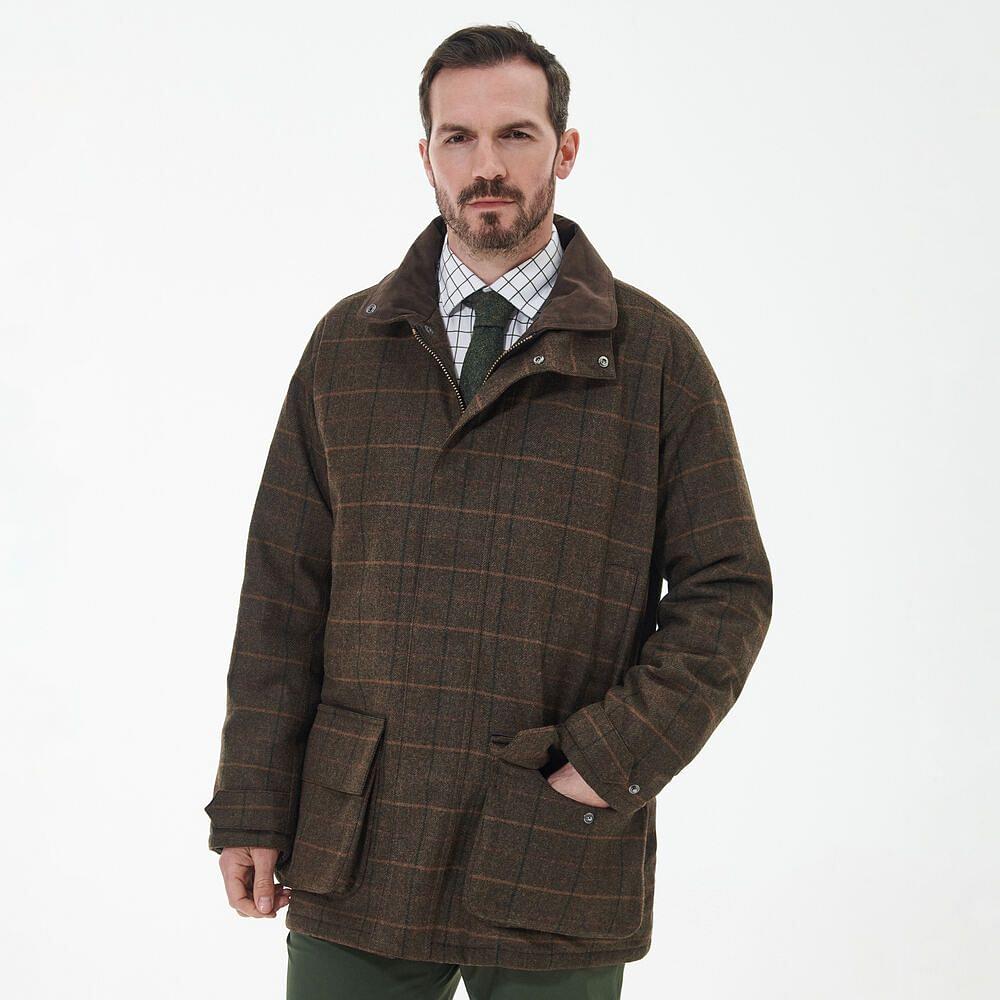 Barbour wool hot sale jacket Grey