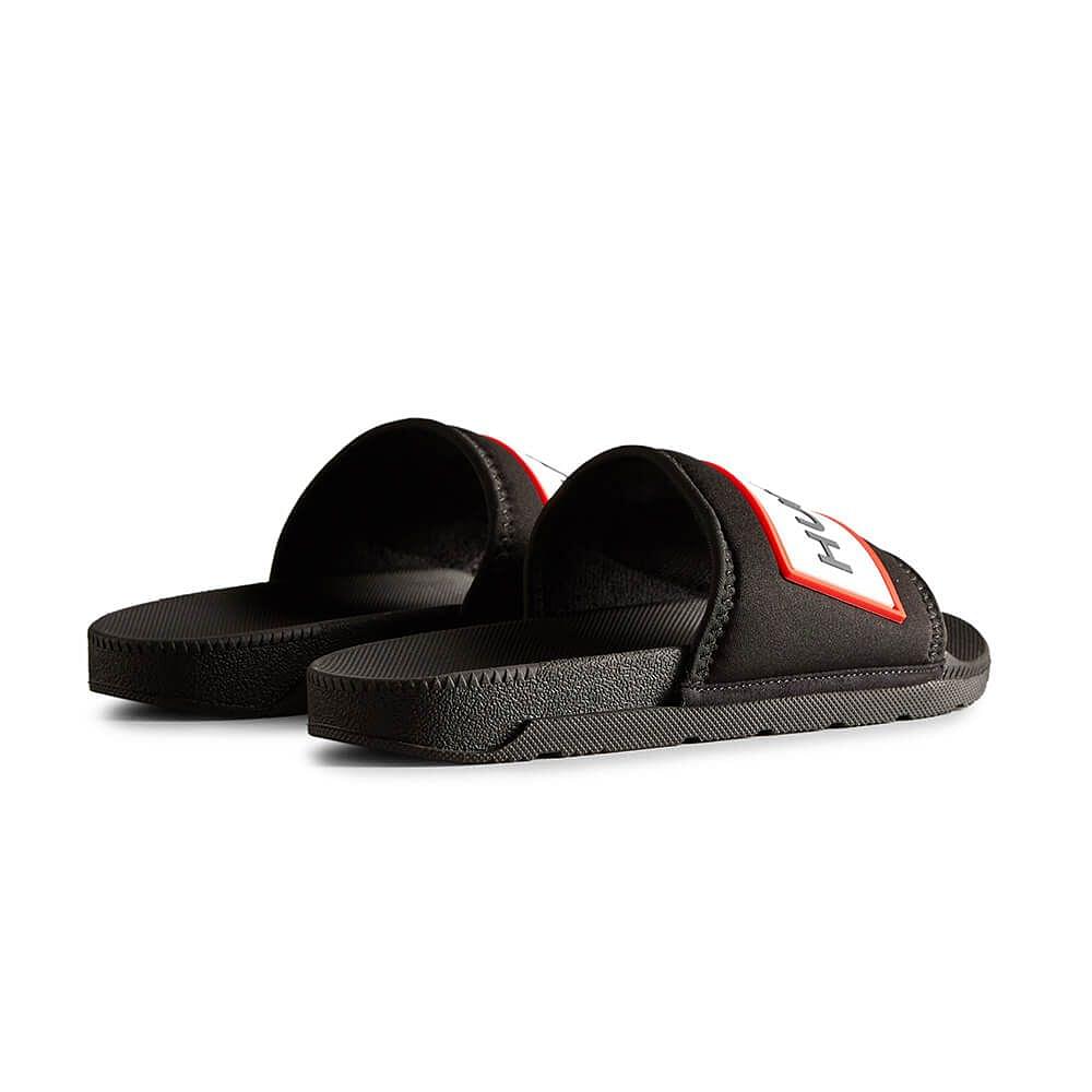 Hunter sliders online black