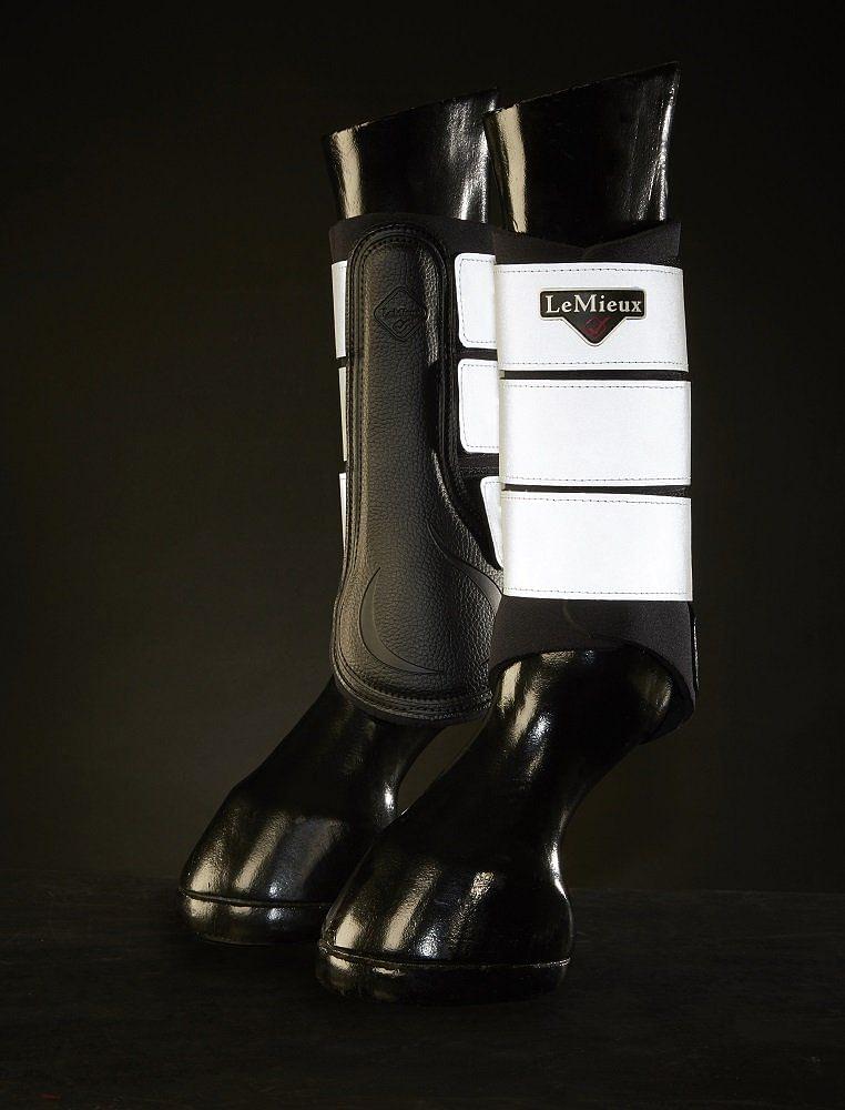 LeMieux Hi Viz Brushing Boots Chelford Farm Supplies