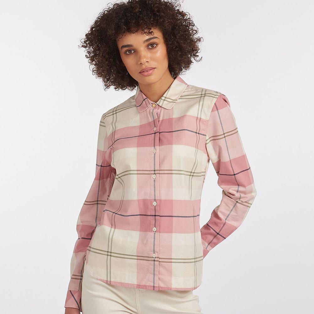 Barbour shirts womens Pink hotsell
