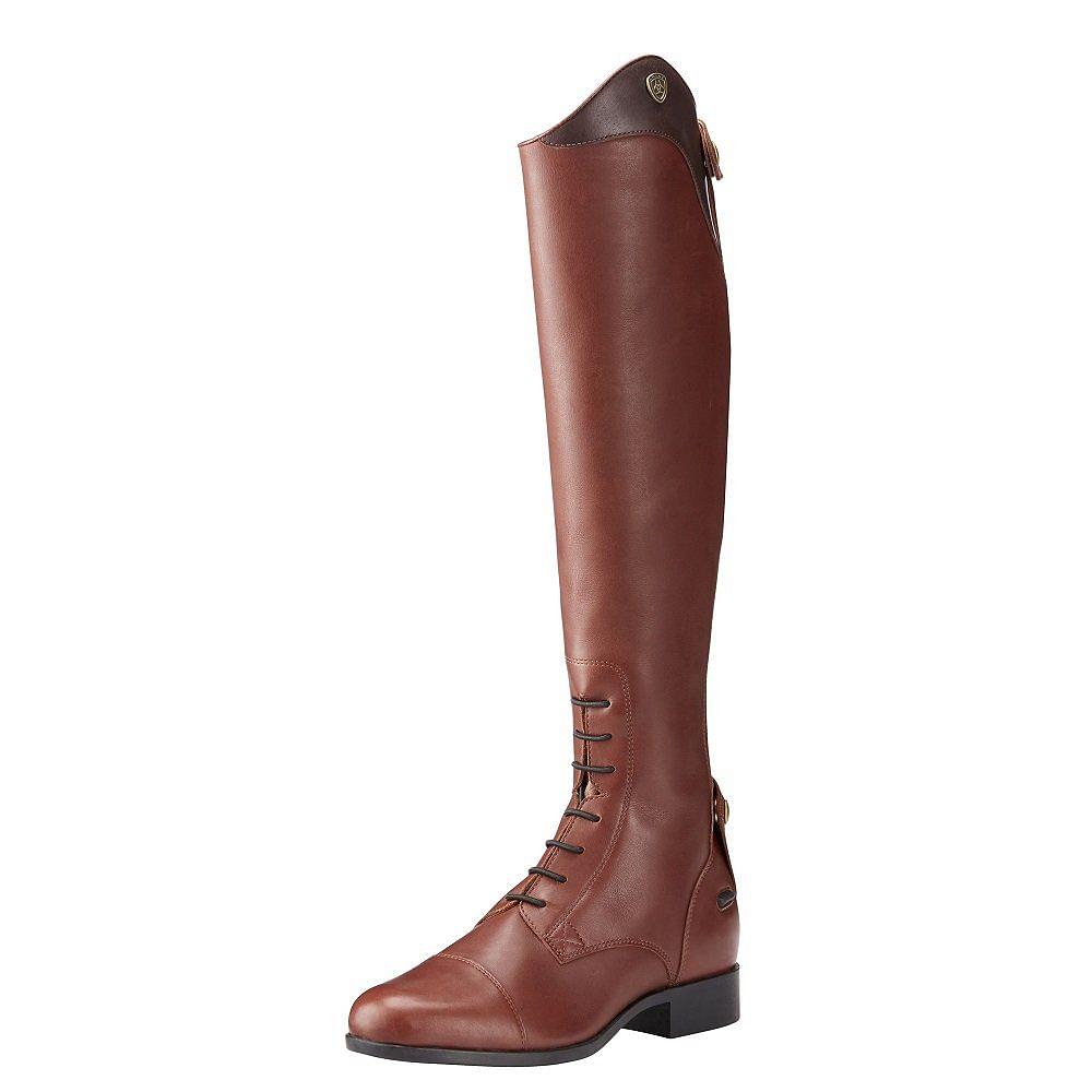 Ariat Ladies Heritage II Ellipse Riding Boots Cognac Coffee