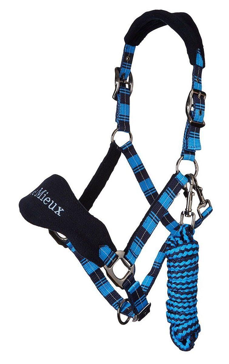 Sky Blue - Fleece Halter & Lead Rope – Country Co Equestrian