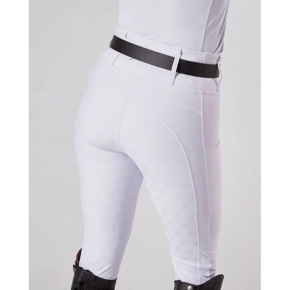 Equetech Aqua-Shield Winter White Riding Tights - Townfields Saddlers