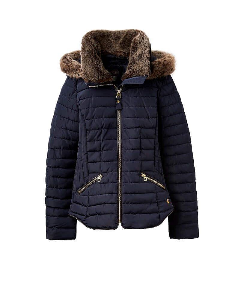 Joules Ladies Gosling Padded Jacket Marine Navy