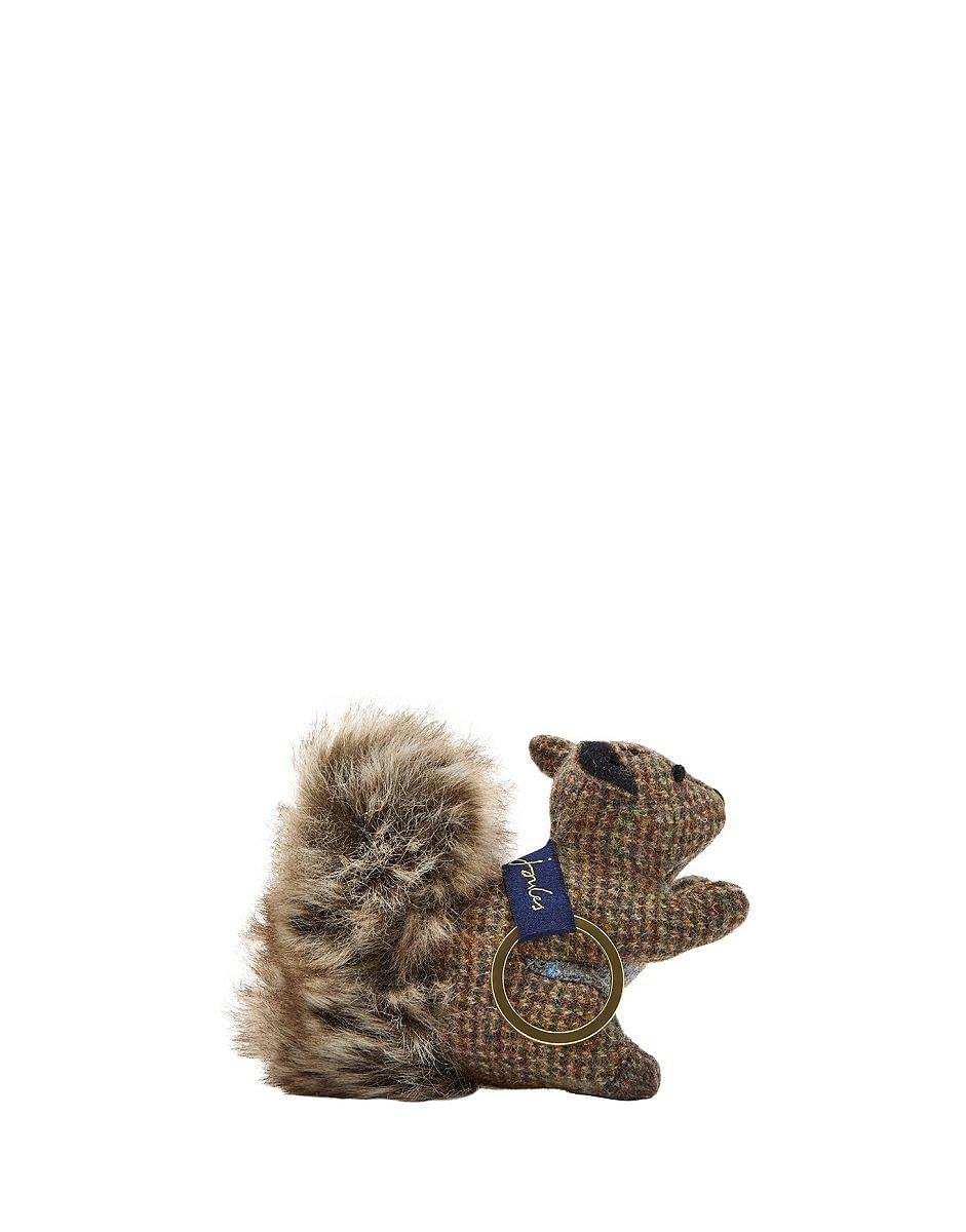 Joules Tweedle Keyring Squirrel