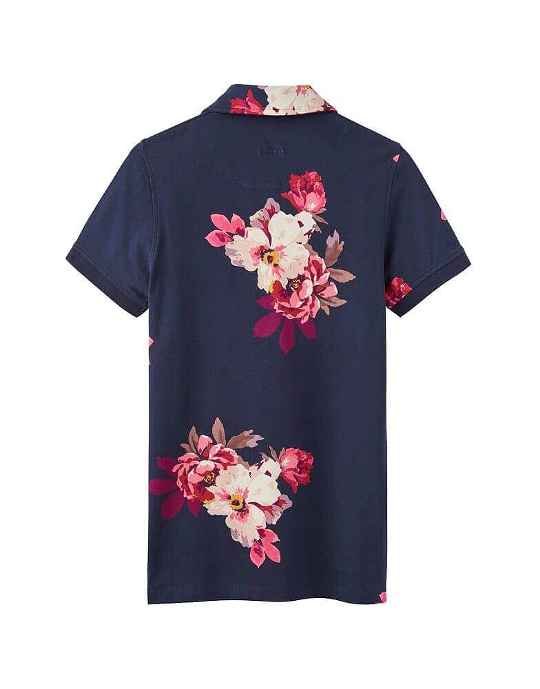 Joules pippa sales print polo shirt