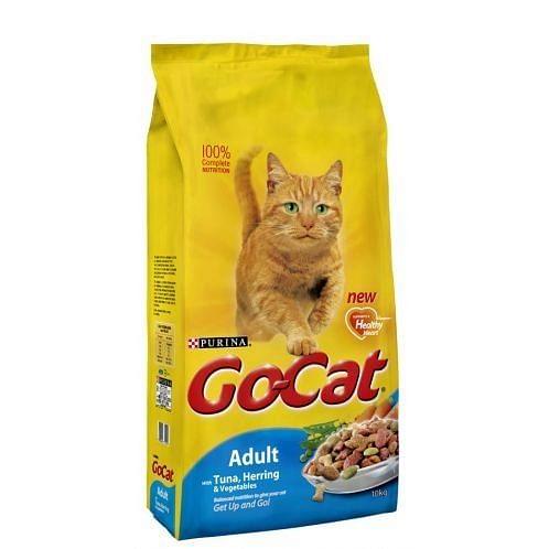 Go Cat Complete Adult Tuna Herring & Vegetable Cat Food 10kg