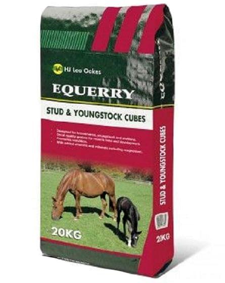 Equerry Stud and Youngstock Cubes Horse Feed 20kg