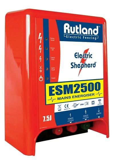 Rutland ESM2500 Mains Fence Energiser *Discontinued*