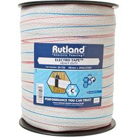Rutland Electric Fencing 40mm Heavy Duty Electro-Tape White