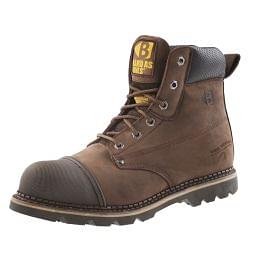 Buckler Steel Toe/Midsole Boot Brown B301SM