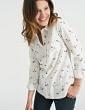 Joules Ladies Charlotte Pop-Over Shirt Fox and Pheasant