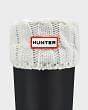 Hunter Original Six-Stitch Cable Boot Socks Natural White